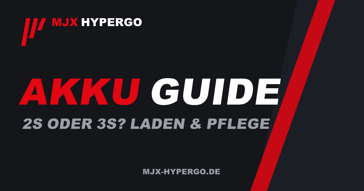 MJX Hyper Go Akku: Der große Guide zu 2S, 3S & LiPo-Pflege