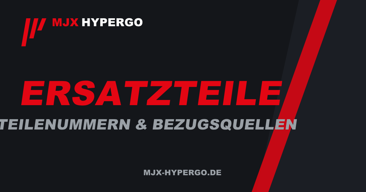 MJX Hyper Go Ersatzteile: Bezugsquellen & Teilenummern
